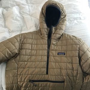 Men’s Patagonia down bivy pullover size M